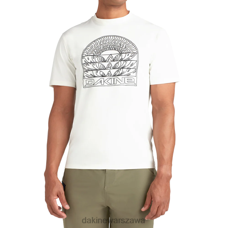 Dakine mężczyźni Korzenie luźnego kroju z krótkim rękawem rashguard B0XJ2240 surfuj na biało odzież