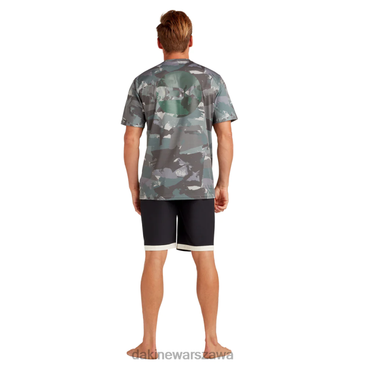 Dakine mężczyźni Mission luźny krój z krótkim rękawem rashguard załogi B0XJ2248 wierzchołek kamuflażu mały odzież