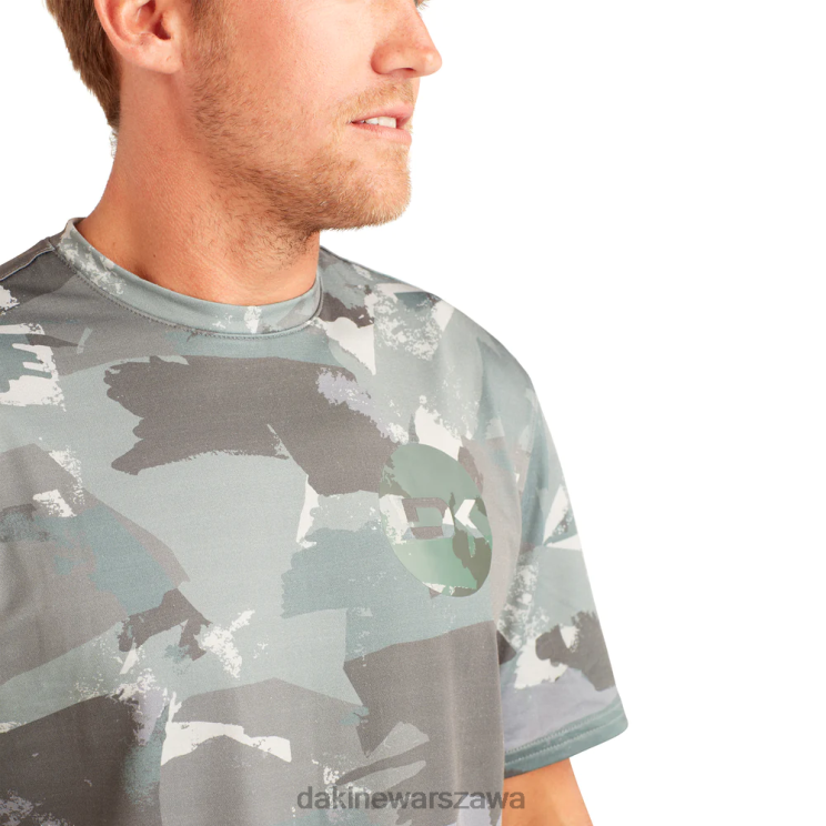 Dakine mężczyźni Mission luźny krój z krótkim rękawem rashguard załogi B0XJ2248 wierzchołek kamuflażu mały odzież