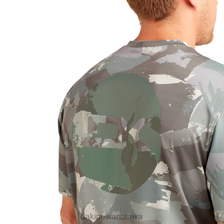 Dakine mężczyźni Mission luźny krój z krótkim rękawem rashguard załogi B0XJ2248 wierzchołek kamuflażu mały odzież