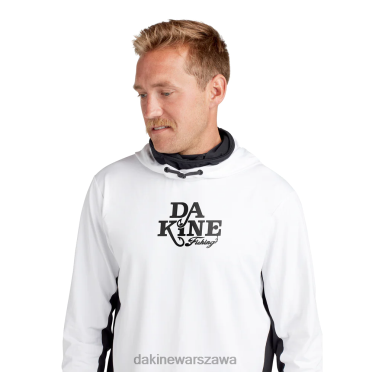 Dakine mężczyźni Pełna misja, luźna bluza z długim rękawem B0XJ2220 prawdziwa biel odzież
