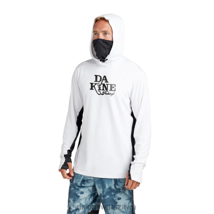 Dakine mężczyźni Pełna misja, luźna bluza z długim rękawem B0XJ2220 prawdziwa biel odzież