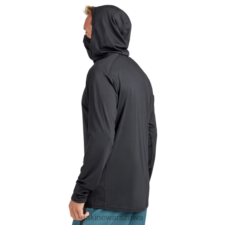 Dakine mężczyźni Pełna misja, luźna bluza z długim rękawem B0XJ2222 czarny odzież