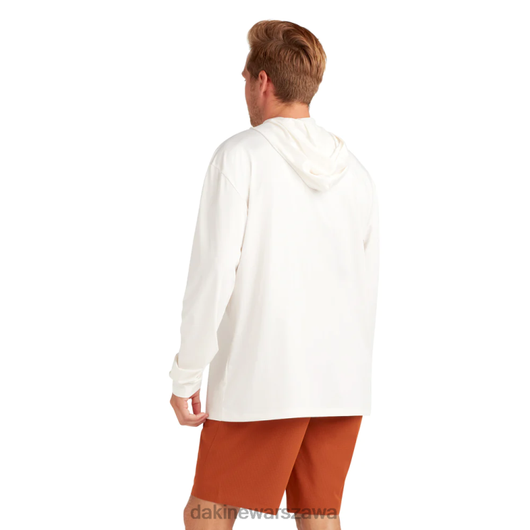 Dakine mężczyźni Rashguard o luźnym kroju z długim rękawem B0XJ2232 surfuj na biało odzież