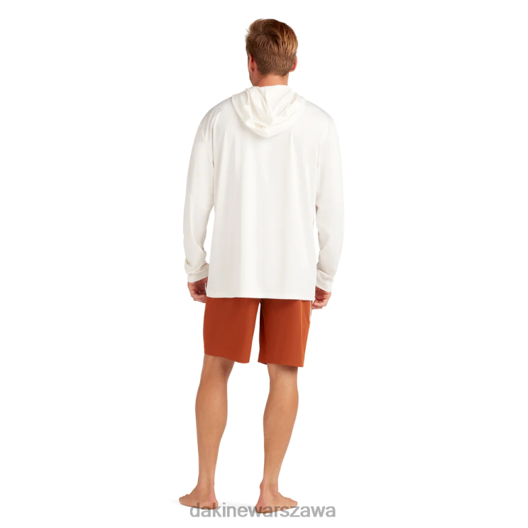 Dakine mężczyźni Rashguard o luźnym kroju z długim rękawem B0XJ2232 surfuj na biało odzież