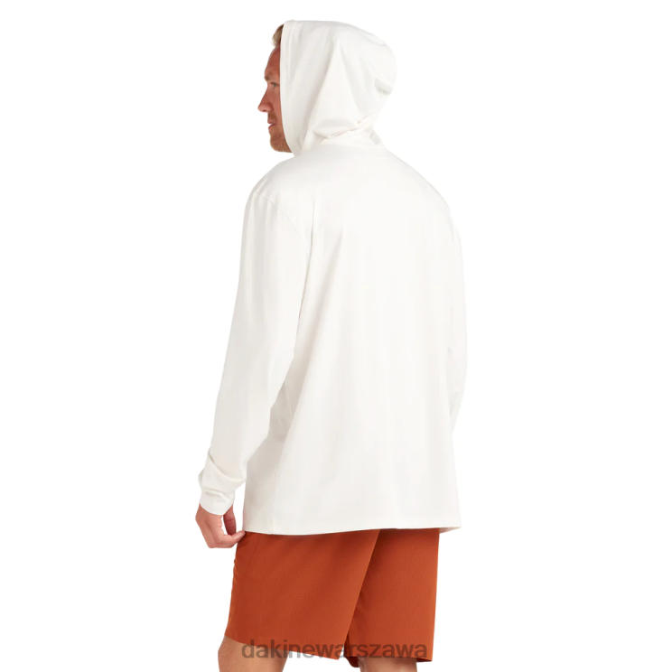 Dakine mężczyźni Rashguard o luźnym kroju z długim rękawem B0XJ2232 surfuj na biało odzież