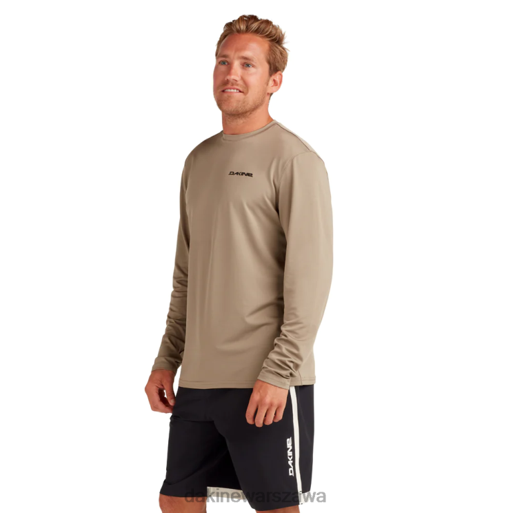 Dakine mężczyźni Załoga Rashguard o luźnym kroju i długim rękawie Mission B0XJ2243 terra khaki odzież